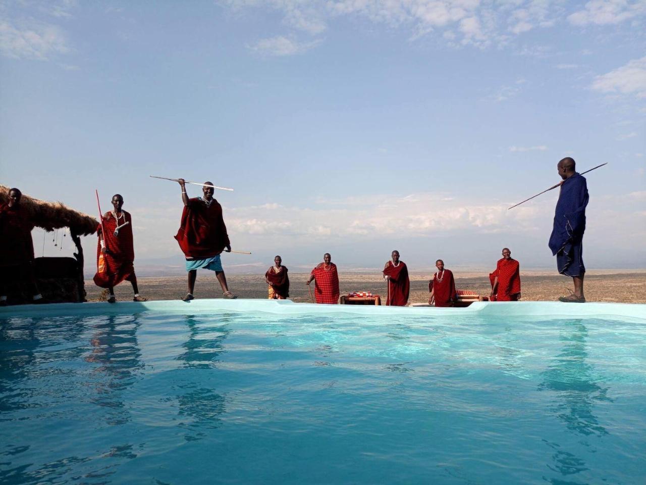 Osiligilai Maasai Lodge Sanya Juu Eksteriør billede