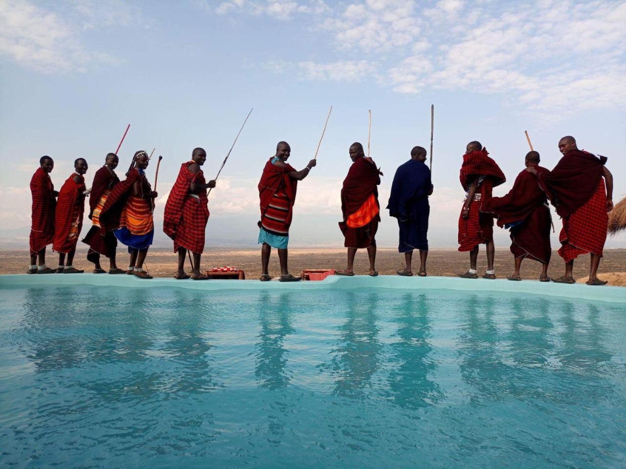 Osiligilai Maasai Lodge Sanya Juu Eksteriør billede