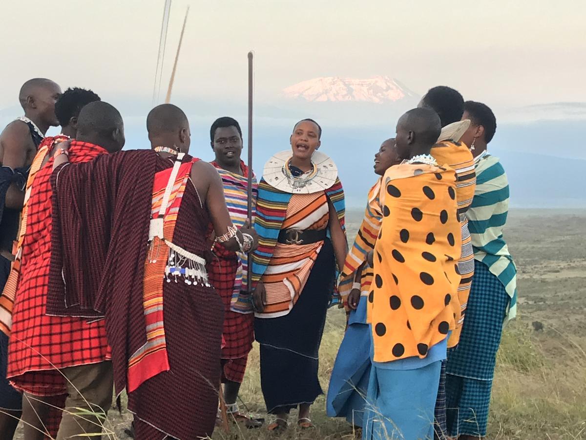 Osiligilai Maasai Lodge Sanya Juu Eksteriør billede